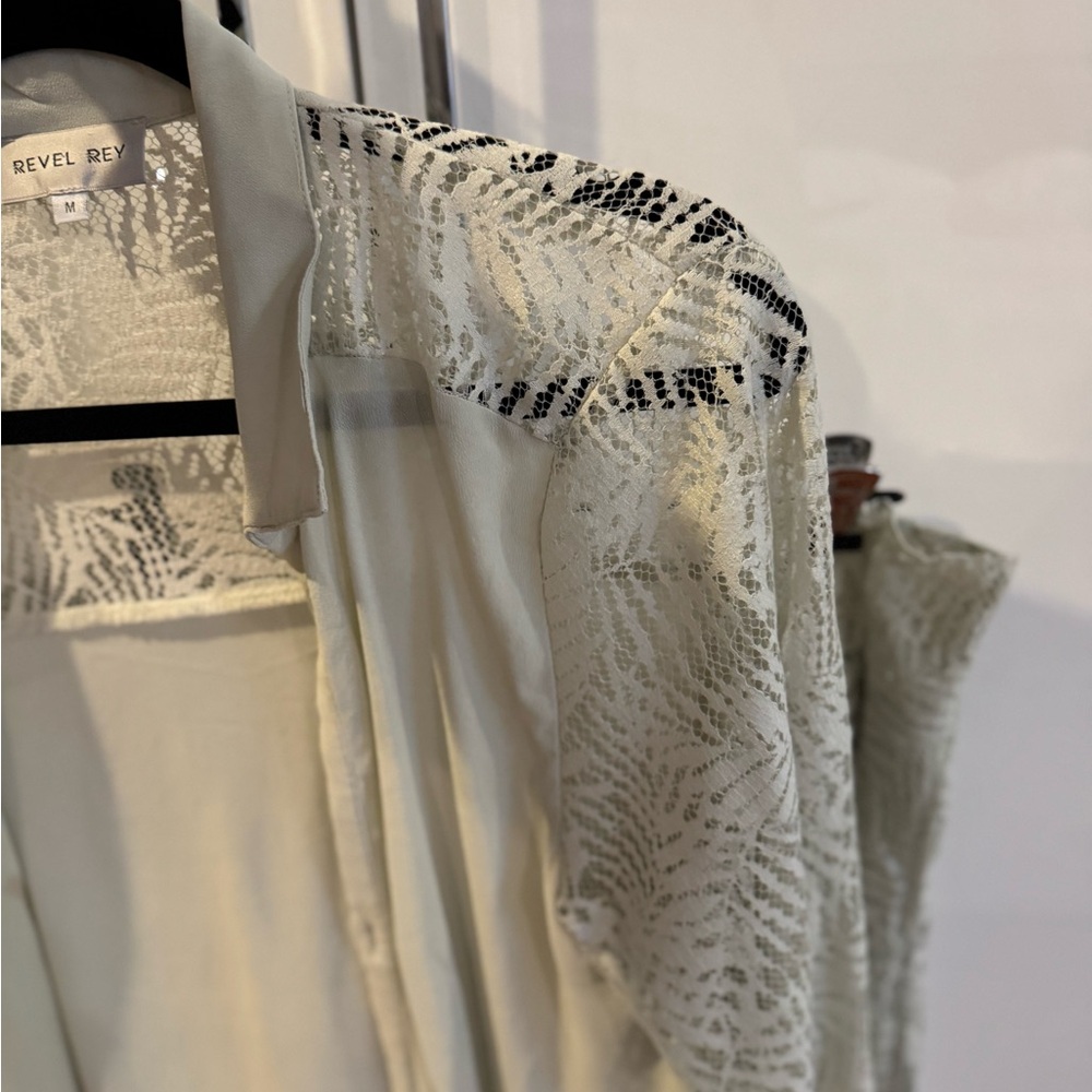 Revel Rey Rory top Tessa short JADE LACE - Picture 6 of 7